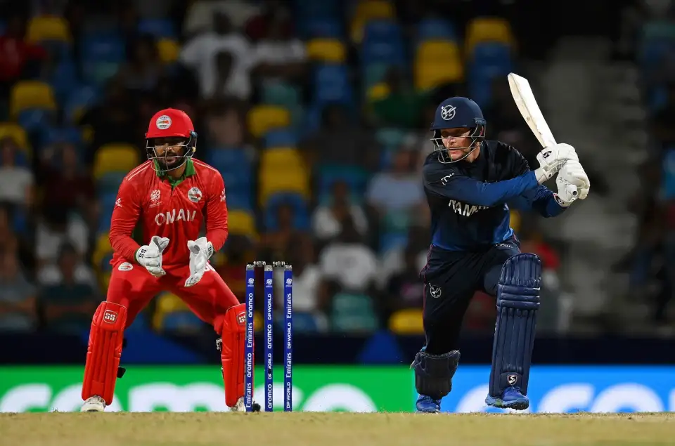 namibia national cricket team vs oman national cricket team match scorecard