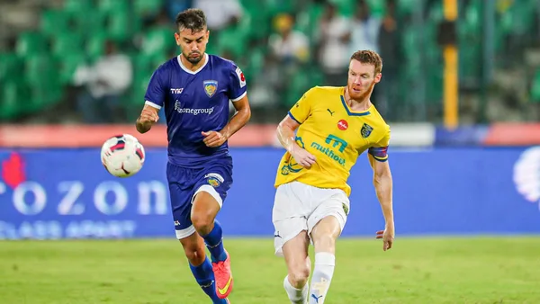 kerala blasters vs chennaiyin fc timeline