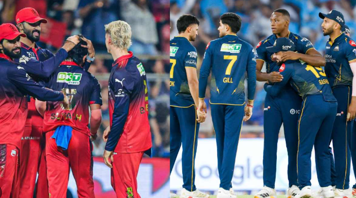 Royal Challengers Bengaluru Vs Gujarat Titans Timeline