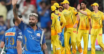 Mumbai Indians Vs Chennai Super Kings Timeline
