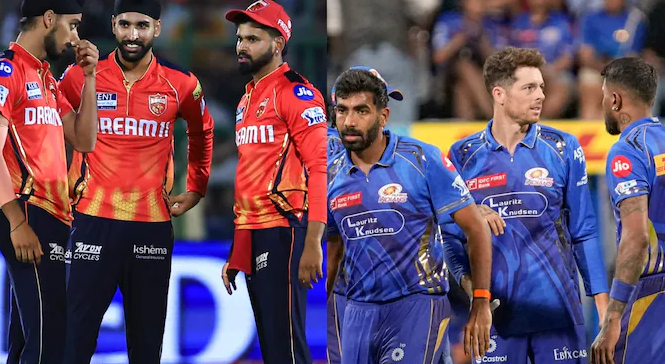 Mumbai Indians Vs Punjab Kings Timeline