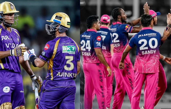 Kolkata Knight Riders Vs Rajasthan Royals Timeline