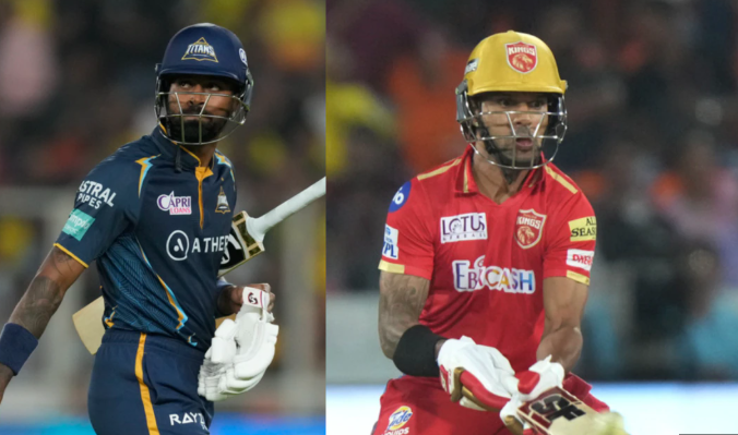 punjab kings vs gujarat titans timeline