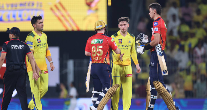 Punjab Kings Vs Chennai Super Kings Timeline