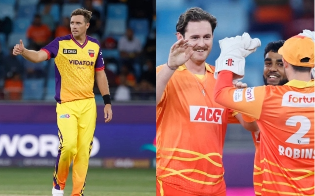sharjah warriors vs gulf giants timeline