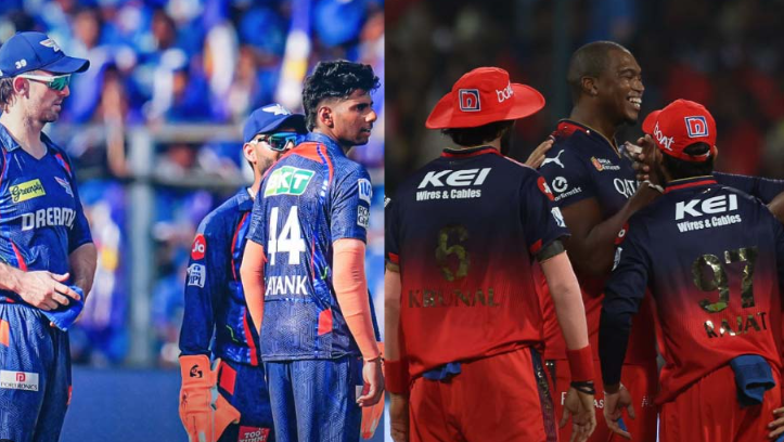 Royal Challengers Bengaluru Vs Lucknow Super Giants Timeline