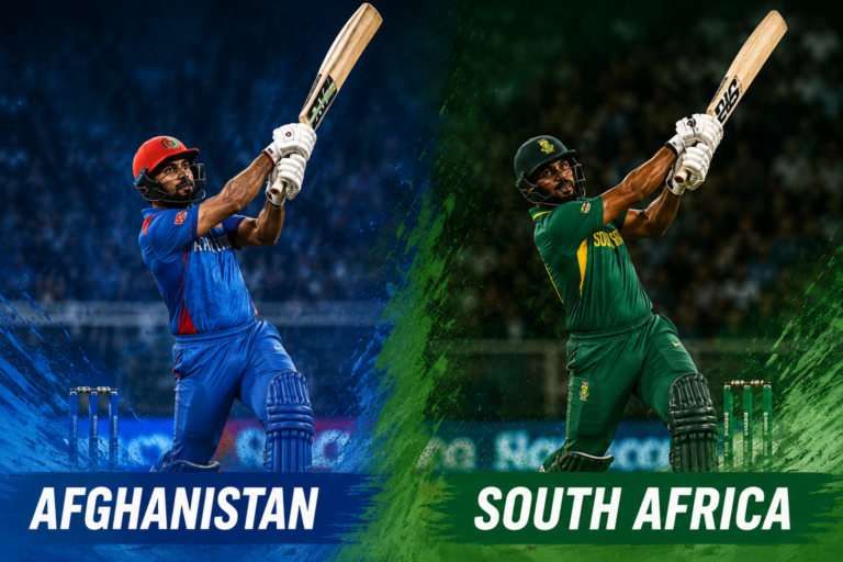 Afghanistan National Cricket Team Vs South Africa National Cricket Team Stats