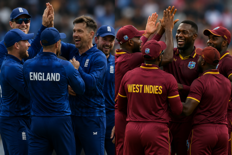 England Cricket Team Vs West Indies Cricket Team Stats