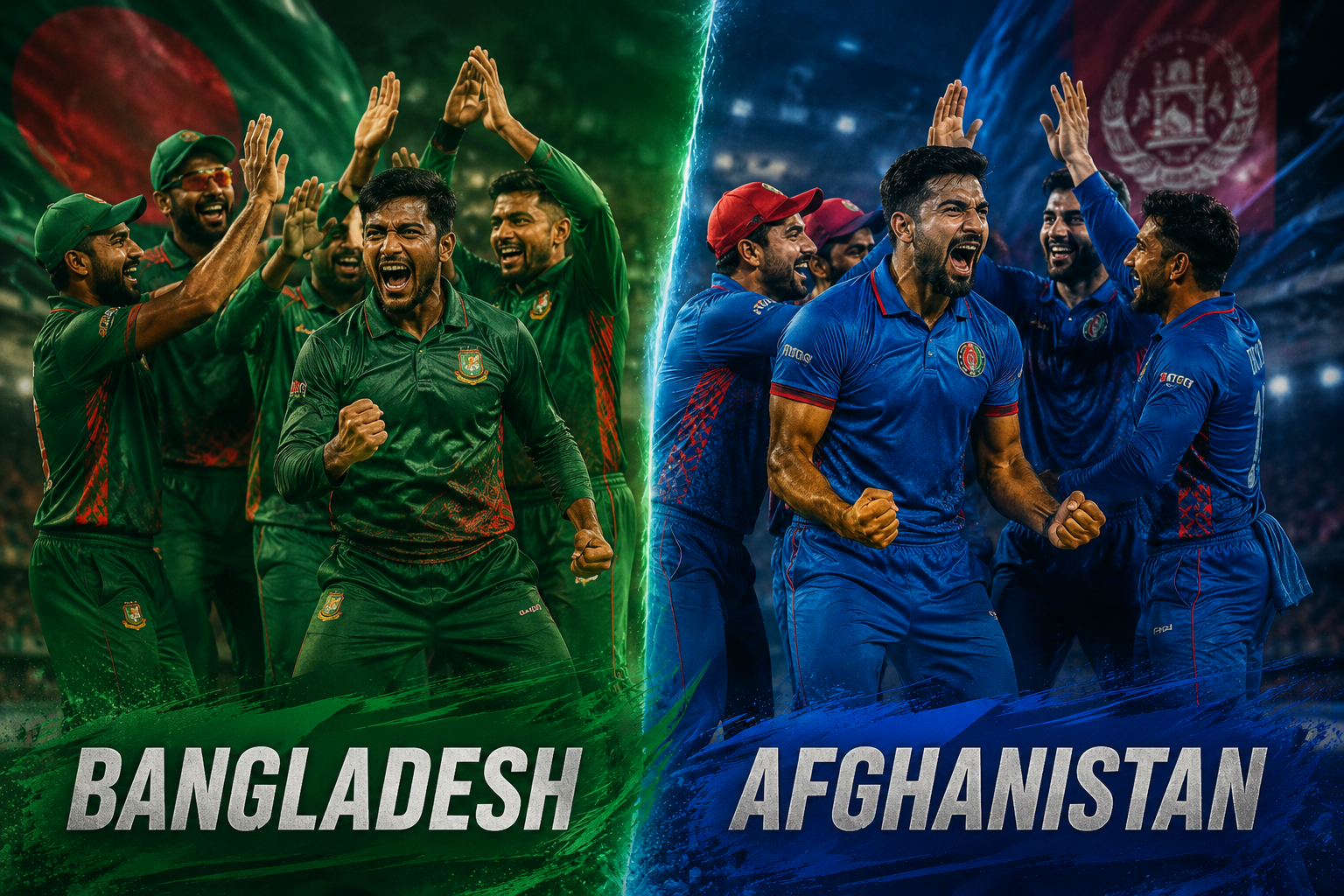 Bangladesh National Cricket Team Vs Afghanistan National Cricket Team Timeline