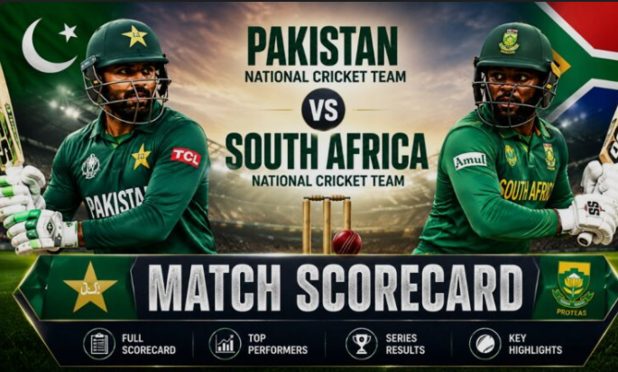Pakistan National Cricket Team Vs South Africa National Cricket Team Match Scorecard