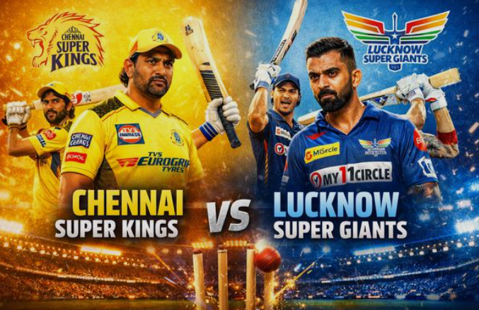 Lucknow Super Giants Vs Chennai Super Kings Timeline