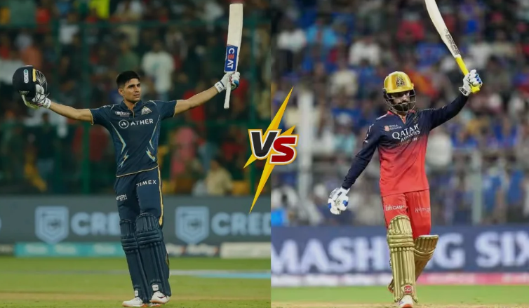 Gujarat Titans Vs Royal Challengers Bengaluru Timeline