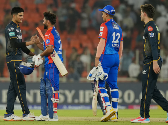 Delhi Capitals Vs Gujarat Titans Timeline