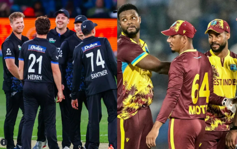 New Zealand National Cricket Team Vs West Indies Cricket Team Timeline