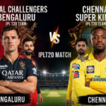 royal challengers bengaluru vs chennai super kings timeline
