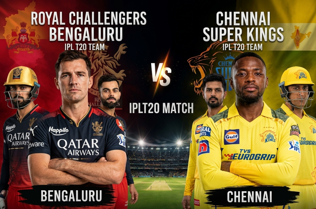 royal challengers bengaluru vs chennai super kings timeline