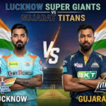 lucknow super giants vs gujarat titans timeline