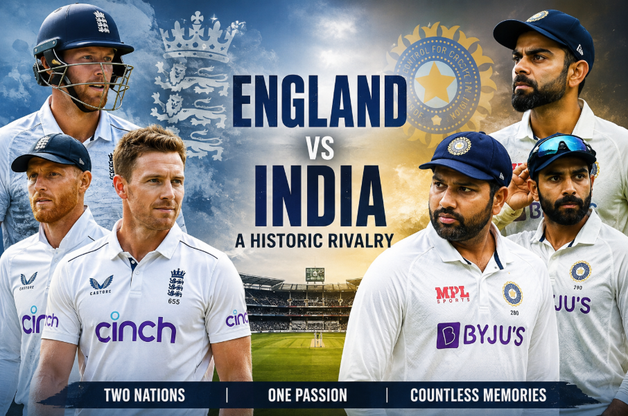 england cricket team vs india national cricket team timeline