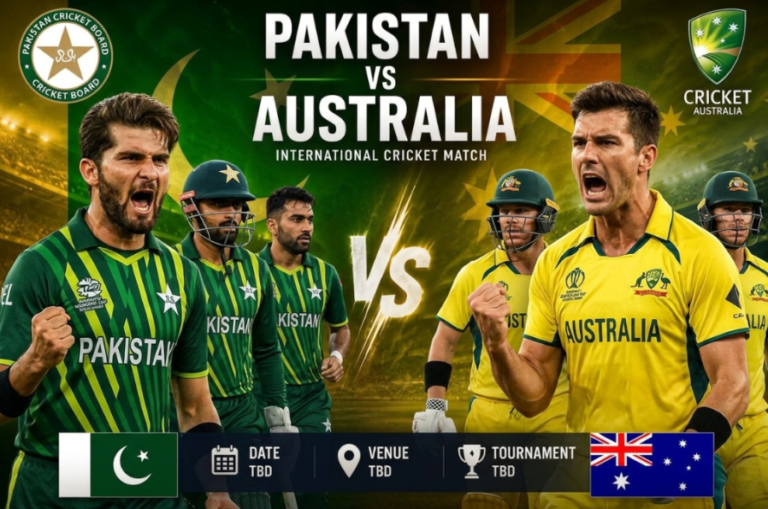 australian men’s cricket team vs pakistan national cricket team match scorecard